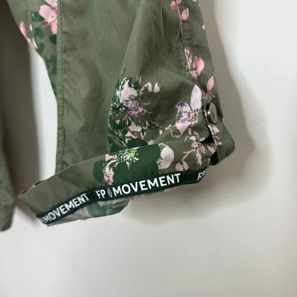 FP Movement by Free People Green Floral Pants - Picture 10 of 16